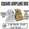 38cm×38cm 正方形飛機盒 | 東莞工廠直送香港 | 100個起訂